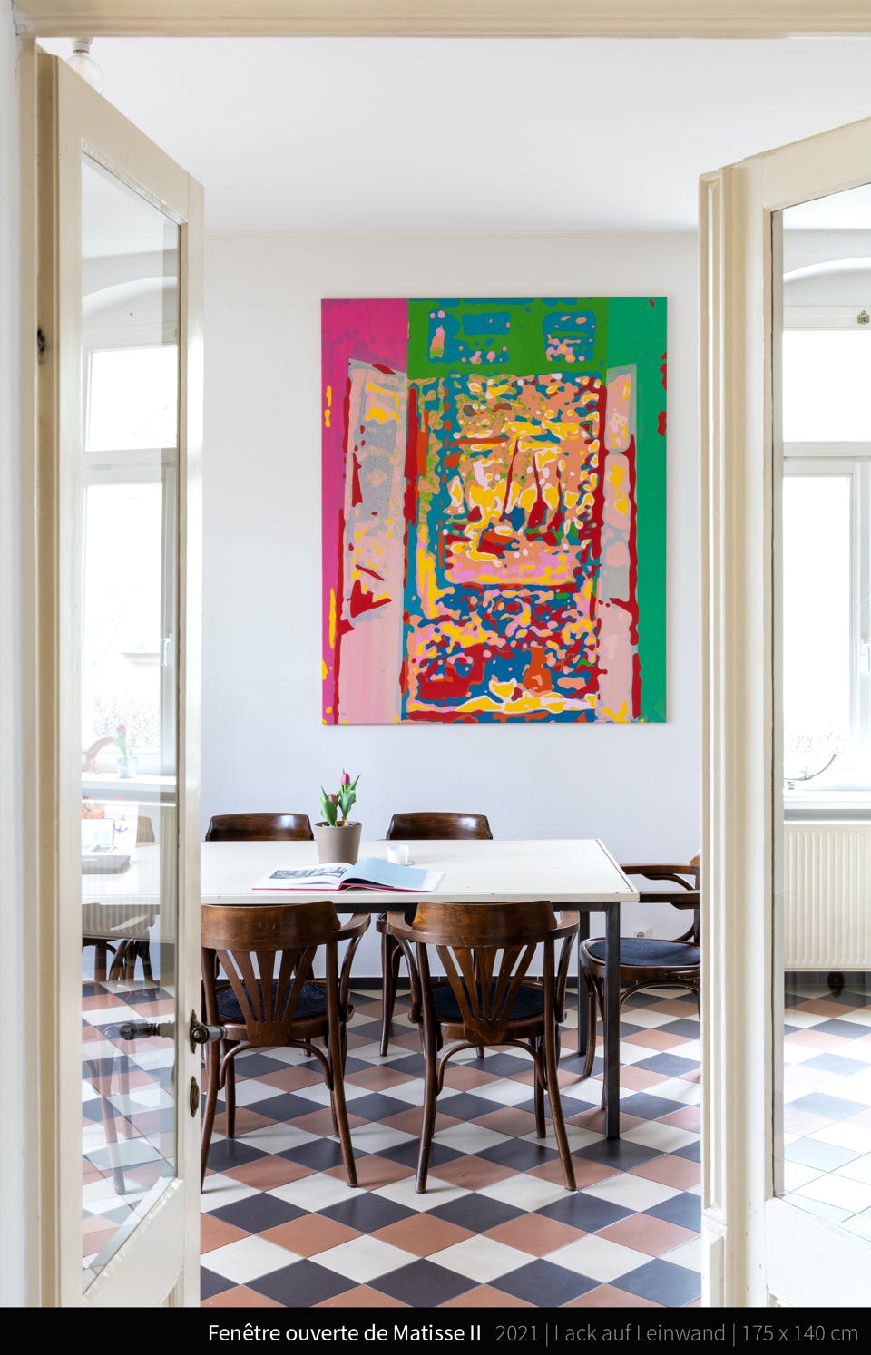Fenêtre ouverte de Matisse II - Bilder in Wohnung, Images dans l'appartement