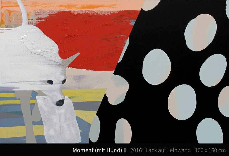 Moment (mit Hund) II -