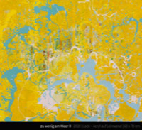 zu wenig am Meer II - kleines Bild small picture Seestück seascape