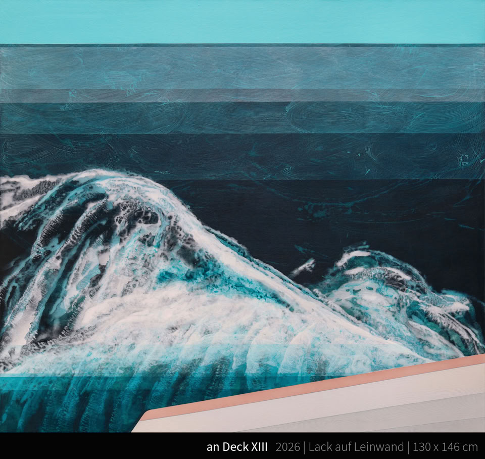 an Deck XIII - Blick von Deck